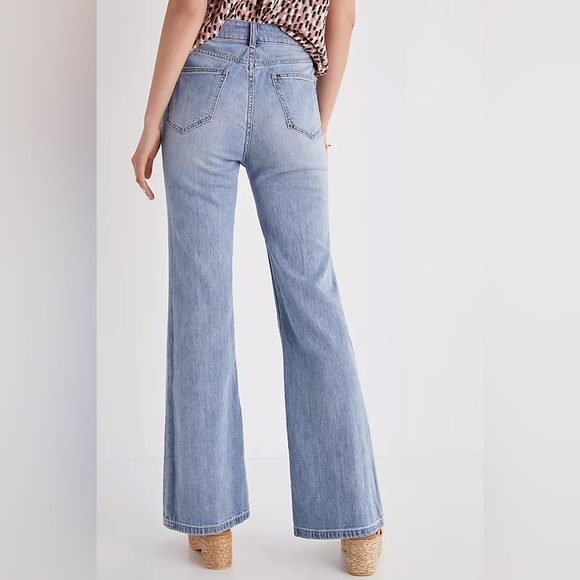 Anthropologie Pilcro High Rise Bootcut Trouser Jeans in Light Wash Size 28 - Picture 2 of 8